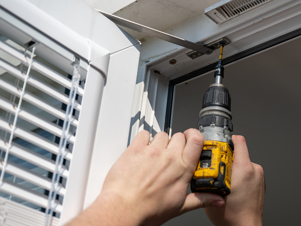 Repairing the uPVC window mechanism in Halifax