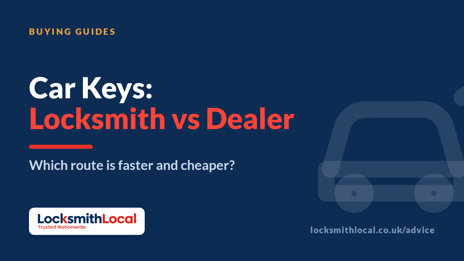 Car Key Replacement: Locksmith vs Dealership