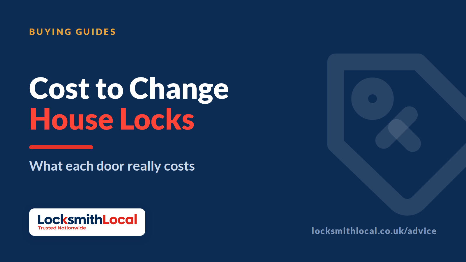 How Much Does It Cost to Change House Locks?