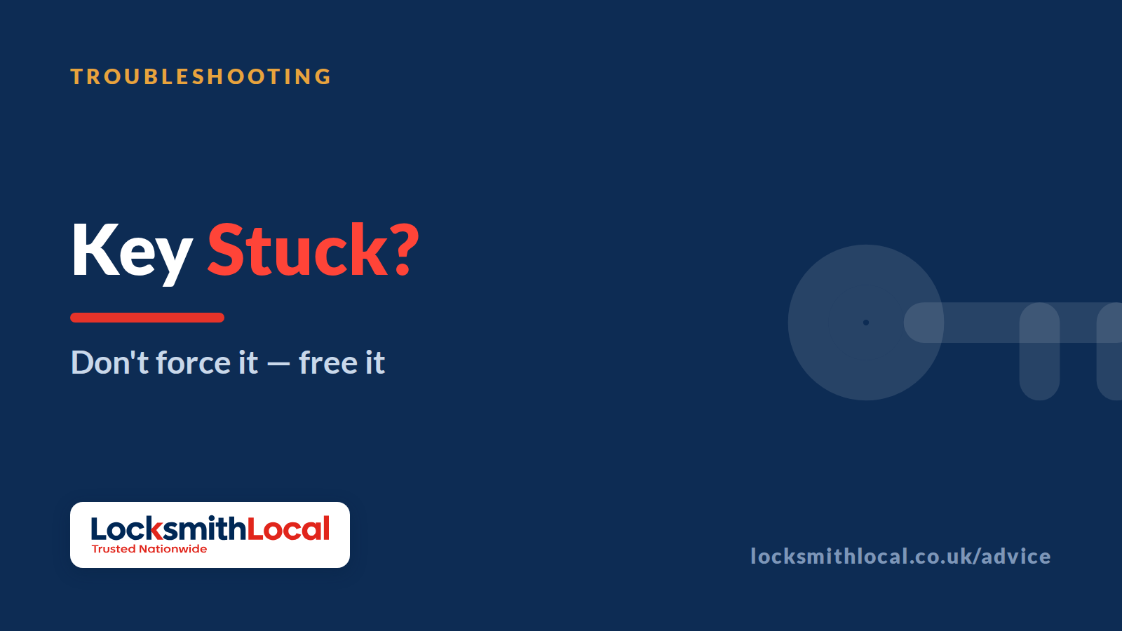 Key Won't Turn in the Lock? Why It Happens and What to Do