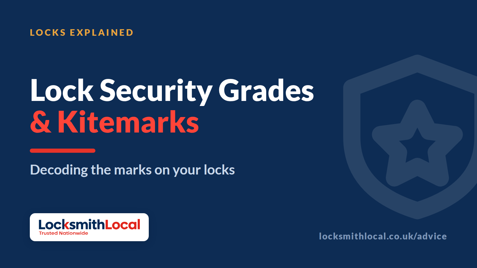 Lock Security Grades & Kitemarks Explained