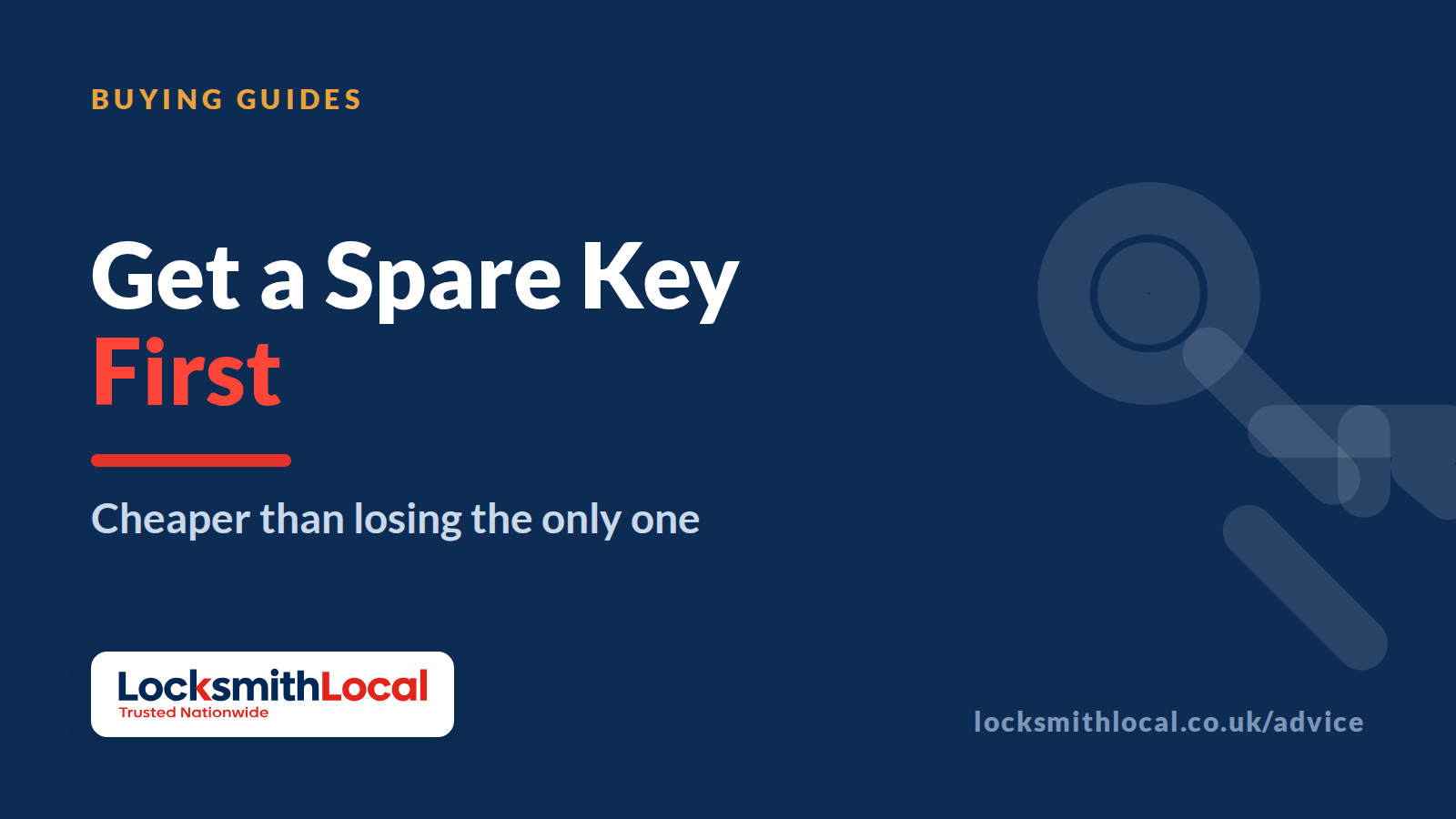 Get a Spare Car Key Before You Lose the Only One