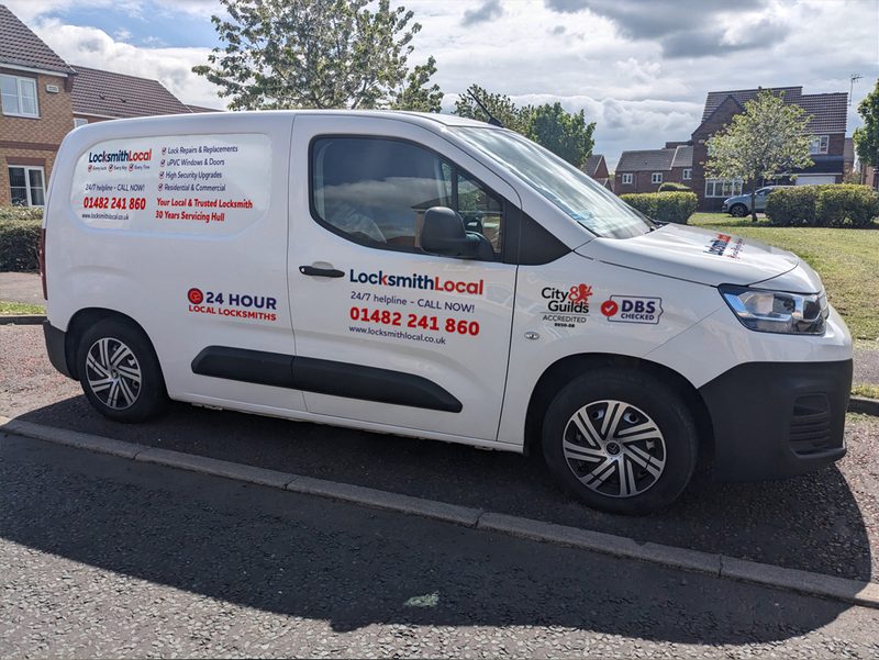 Keep an eye out for our expert local locksmith Jim and his LocksmithLocal van - proudly serving Harrogate
