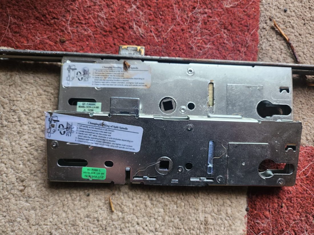 uPVC Repair job in Sheffield — LocksmithLocal