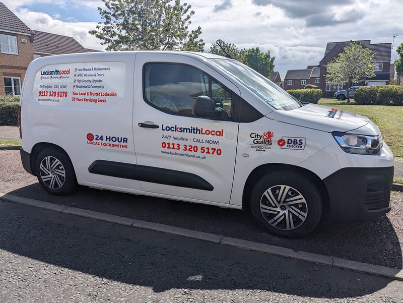 Keep an eye out for our expert local locksmith Danny and his LocksmithLocal van - proudly serving Leeds