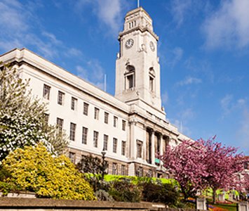 Barnsley Town Hall, the landmark Portland-stone civic building