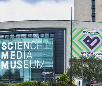 The National Science and Media Museum in central Bradford