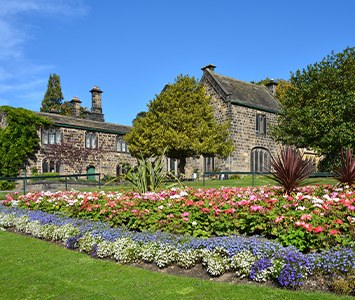 Abbey House Museum, the former gatehouse of Kirkstall Abbey in Leeds