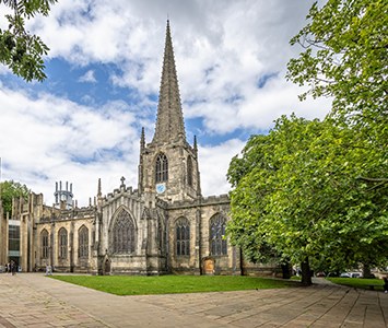 Sheffield Cathedral, the historic church in the city centre