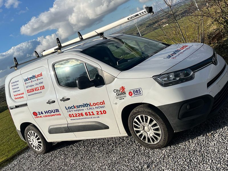 Keep an eye out for our expert local locksmith Terry and his LocksmithLocal van - proudly serving Oxspring