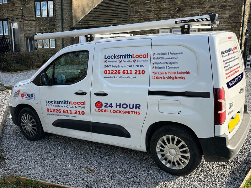 Keep an eye out for our expert local locksmith Terry and his LocksmithLocal van - proudly serving Mapplewell
