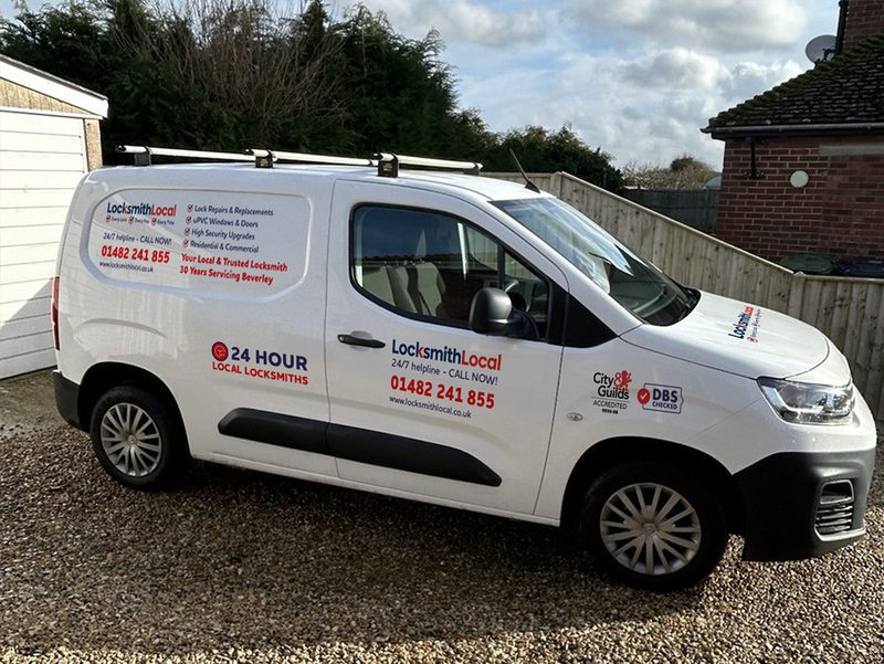 Keep an eye out for our expert local locksmith James and his LocksmithLocal van - proudly serving Leven