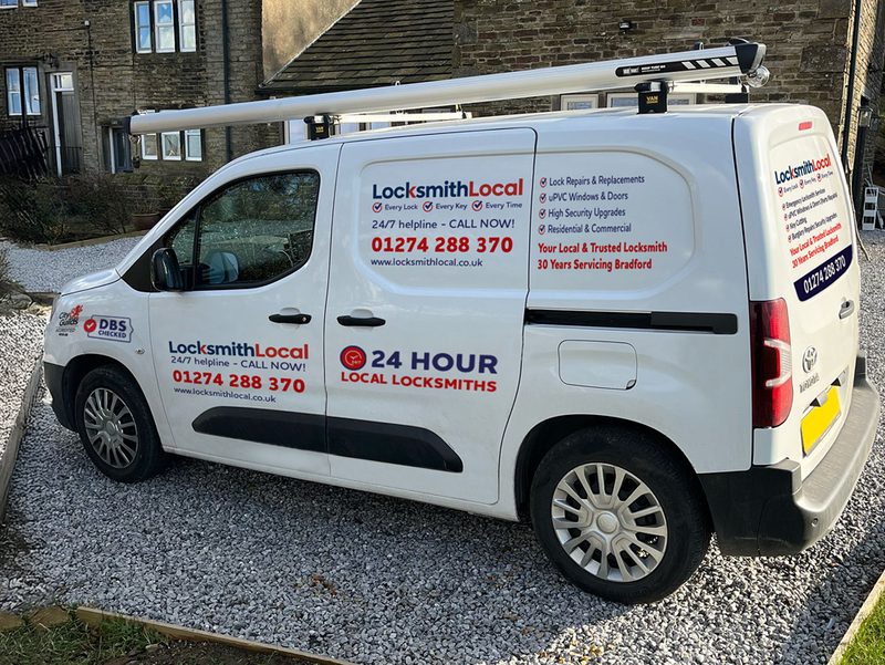 Keep an eye out for our expert local locksmith Danny and his LocksmithLocal van - proudly serving Crossflatts