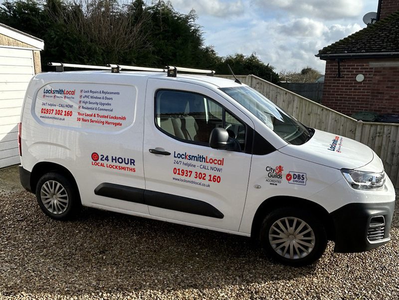 Keep an eye out for our expert local locksmith Jim and his LocksmithLocal van - proudly serving Killinghall