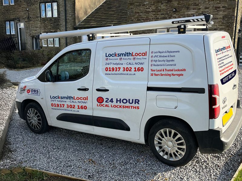 Keep an eye out for our expert local locksmith Jim and his LocksmithLocal van - proudly serving Spofforth