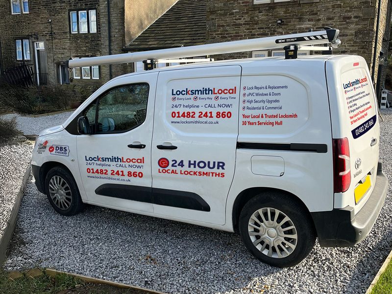 Keep an eye out for our expert local locksmith James and his LocksmithLocal van - proudly serving Cottingham