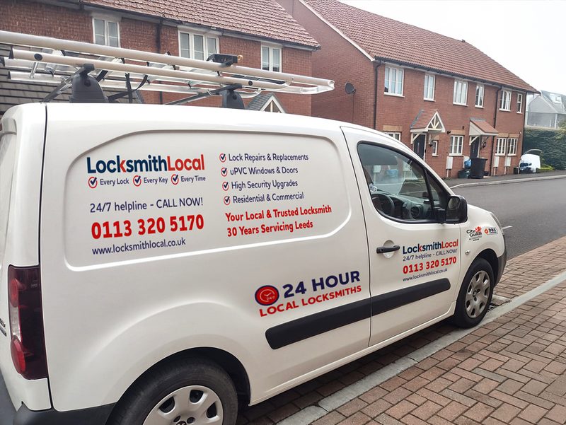 Keep an eye out for our expert local locksmith Danny and his LocksmithLocal van - proudly serving Horsforth