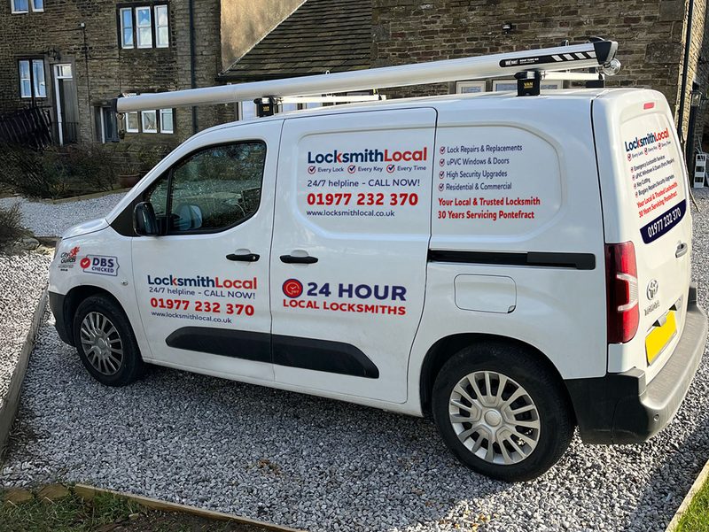 Keep an eye out for our expert local locksmith Jim and his LocksmithLocal van - proudly serving Featherstone