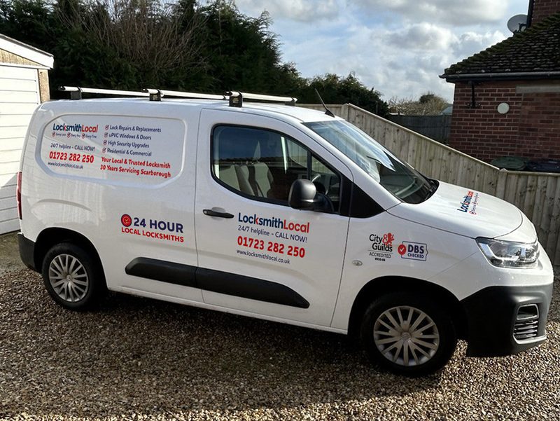 Keep an eye out for our expert local locksmith Danny and his LocksmithLocal van - proudly serving Scalby