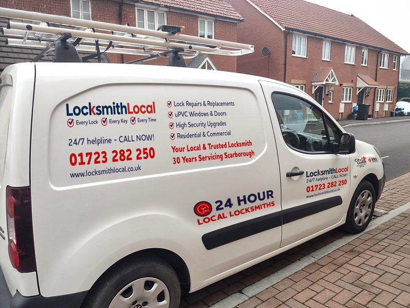 Keep an eye out for our expert local locksmith Danny and his LocksmithLocal van - proudly serving Burniston