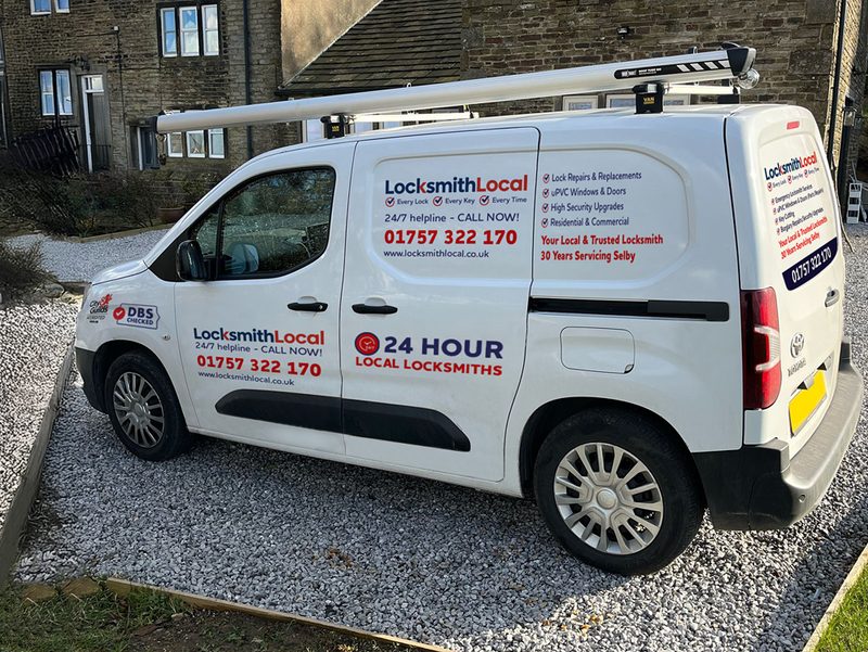 Keep an eye out for our expert local locksmith James and his LocksmithLocal van - proudly serving South Milford
