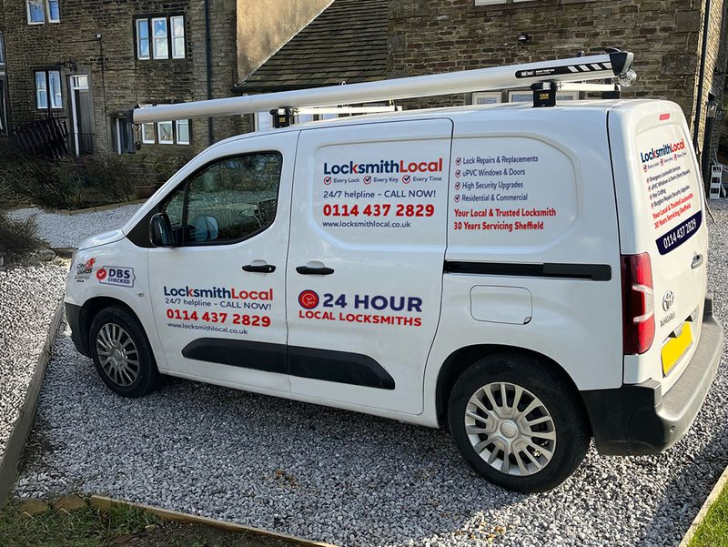 Keep an eye out for our expert local locksmith Danny and his LocksmithLocal van - proudly serving Dore