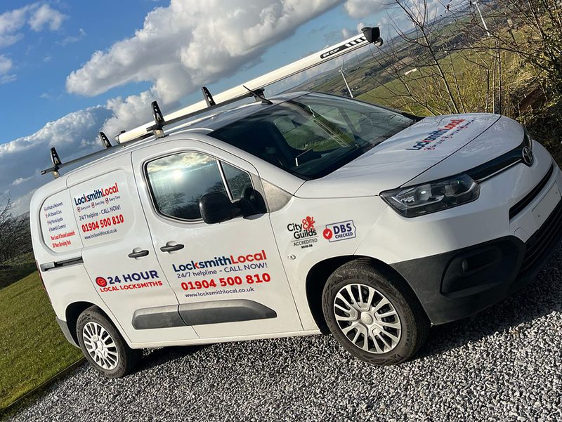 Keep an eye out for our expert local locksmith Jim and his LocksmithLocal van - proudly serving Wheldrake